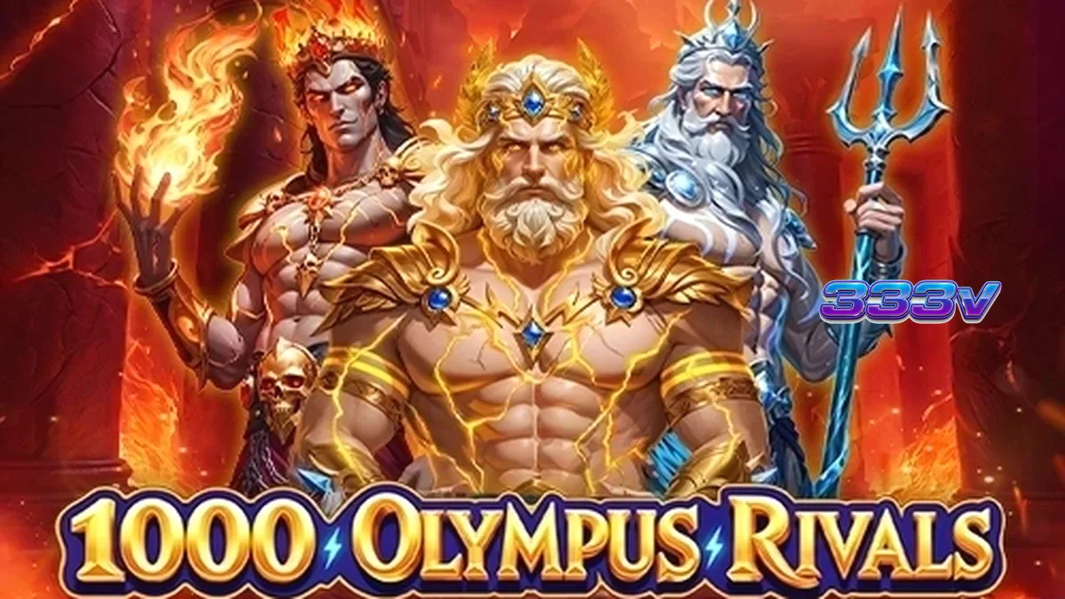 Tampilan antarmuka mobile slot 1000 Olympus Rivals